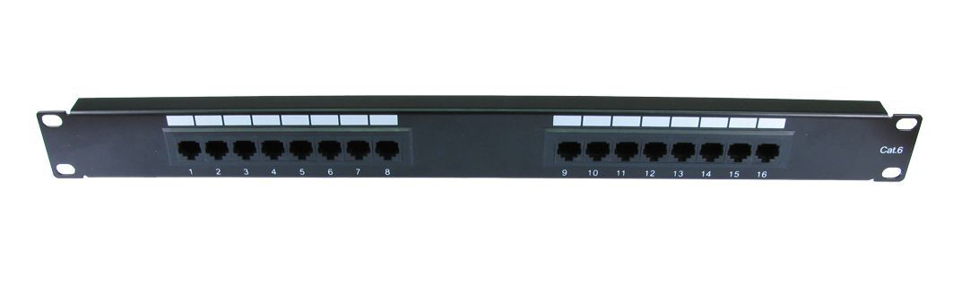 Photos - Other network equipment Cables Direct 16 Port Cat6 Patch Panel 1U UT-899546 