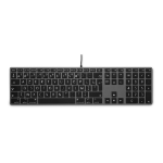 LMP 24272 keyboard Home USB AZERTY French Grey