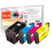Peach 319815 ink cartridge 4 pc(s) Compatible Black, Cyan, Magenta, Yellow