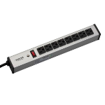 Black Box PS167A-R2 power extension 177.2" (4.5 m) 8 AC outlet(s) Indoor Grey