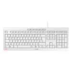 CHERRY STREAM keyboard Office USB QWERTZ German White