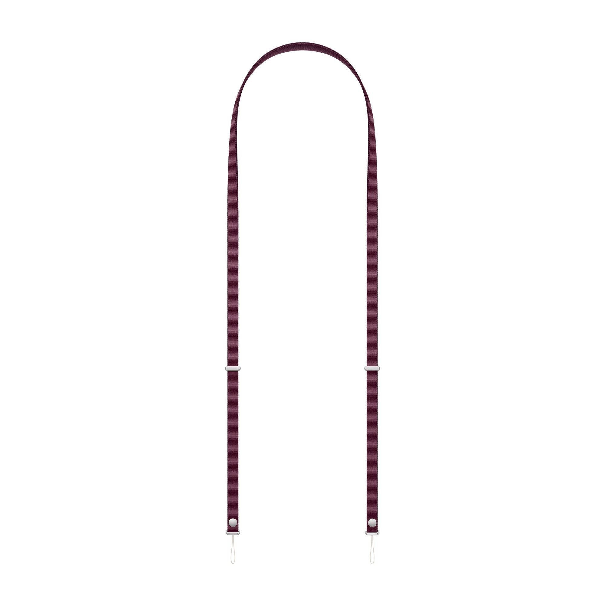 Apple Crossbody Strap – Burgundy