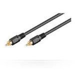 Microconnect AUDC10G audio cable 10 m RCA Black