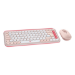 Logitech POP Icon Combo toetsenbord Inclusief muis Universeel Bluetooth QWERTY Spaans Roze, Wit