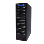 Vinpower Digital Econ SATA Blu-Ray/DVD/CD 1-10 Optical disc duplicator Black 10 copies