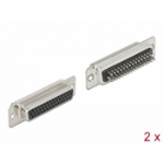 DeLOCK D-Sub HD 44 pin female metal solder version 2 pieces