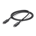 StarTech.com TBLT3MM1MA Thunderbolt cable 39.4" (1 m) 40 Gbit/s Black