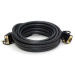 Monoprice VGA-3.5mm/VGA-3.5mm, 7.62 m 300" (7.62 m) VGA (D-Sub) + 3.5mm Black