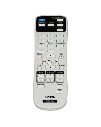 Epson 1599176 remote control Projector Press buttons