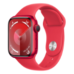 Apple Watch Series 9 GPS 41mm (PRODUCT)RED Aluminium Case w/ (PRODUCT)RED Sport Band - M/L