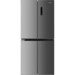 Indesit Total No Frost INGF 6421 XP4UK fridge-freezer Freestanding 421 L E Silver, Stainless steel
