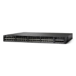 Cisco Catalyst C3650-48PD-E, Refurbished Managed L3 Gigabit Ethernet (10/100/1000) Power over Ethernet (PoE) 1U Black
