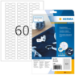 HERMA Jewellery labels A4 49x10 mm white paper matt opaque 1500 pcs.