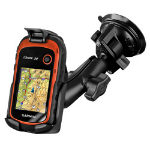 RAM Mounts Twist-Lock Composite Suction Cup Mount for Garmin eTrex 10 + More
