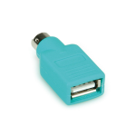 VALUE PS/2 to USB Adapter, Mouse green