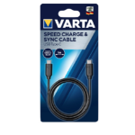 Varta 57947 USB cable 1 m USB 3.2 Gen 2 (3.1 Gen 2) USB C Black