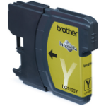 Brother LC-1100Y Yellow Ink Cartridge Blister Pack inktcartridge Origineel Geel