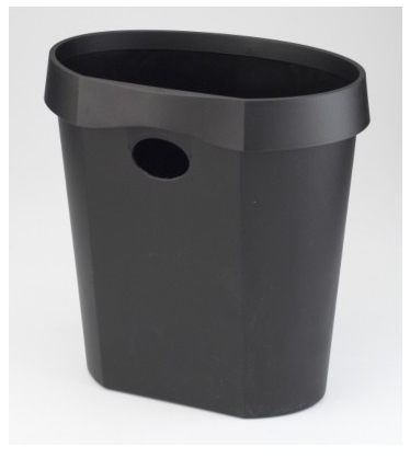 Avery DTR Eco 18 Litre Waste Bin Black DR500BLK