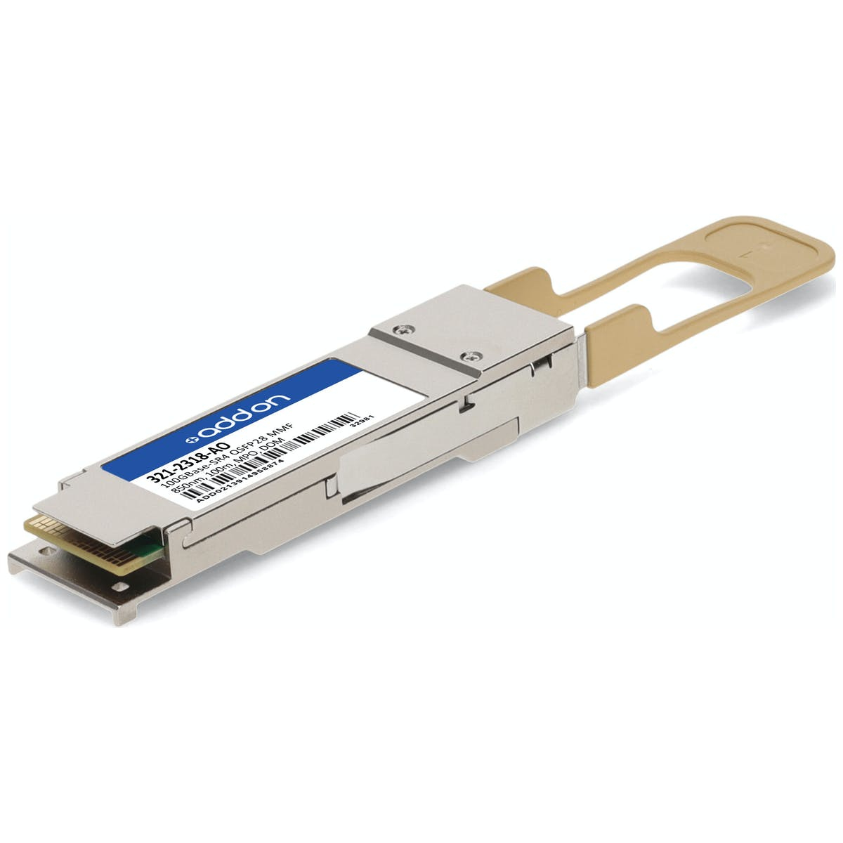 AddOn Networks 321-2318-AO Compatible 100G QSFP28 100 m TAA Compliant Transceiver AddOn Networks 321-2318-AO Compatible 100G QSFP28 100 m TAA Compliant Transceiver