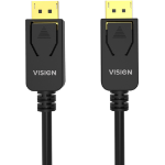 Vision TC 2MDP/BL DisplayPort kabel 2 m Zwart