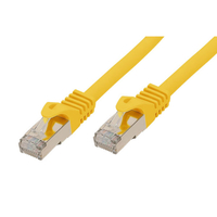 Image of shiverpeaks BASIC-S - RJ-45 - - männlich/m?nnlich - Gold -Cat.7...