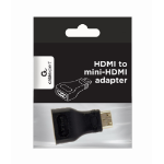 Gembird A-HDMI-FC tussenstuk voor kabels mini-HDMI Zwart
