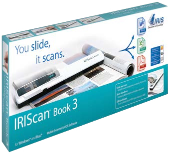 I.R.I.S. IRIScan Book 3 Handheld scanner 900 x 900 DPI A4 White