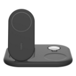 Belkin WIZ029AUBK mobile device charger Universal Black AC Wireless charging Fast charging Indoor