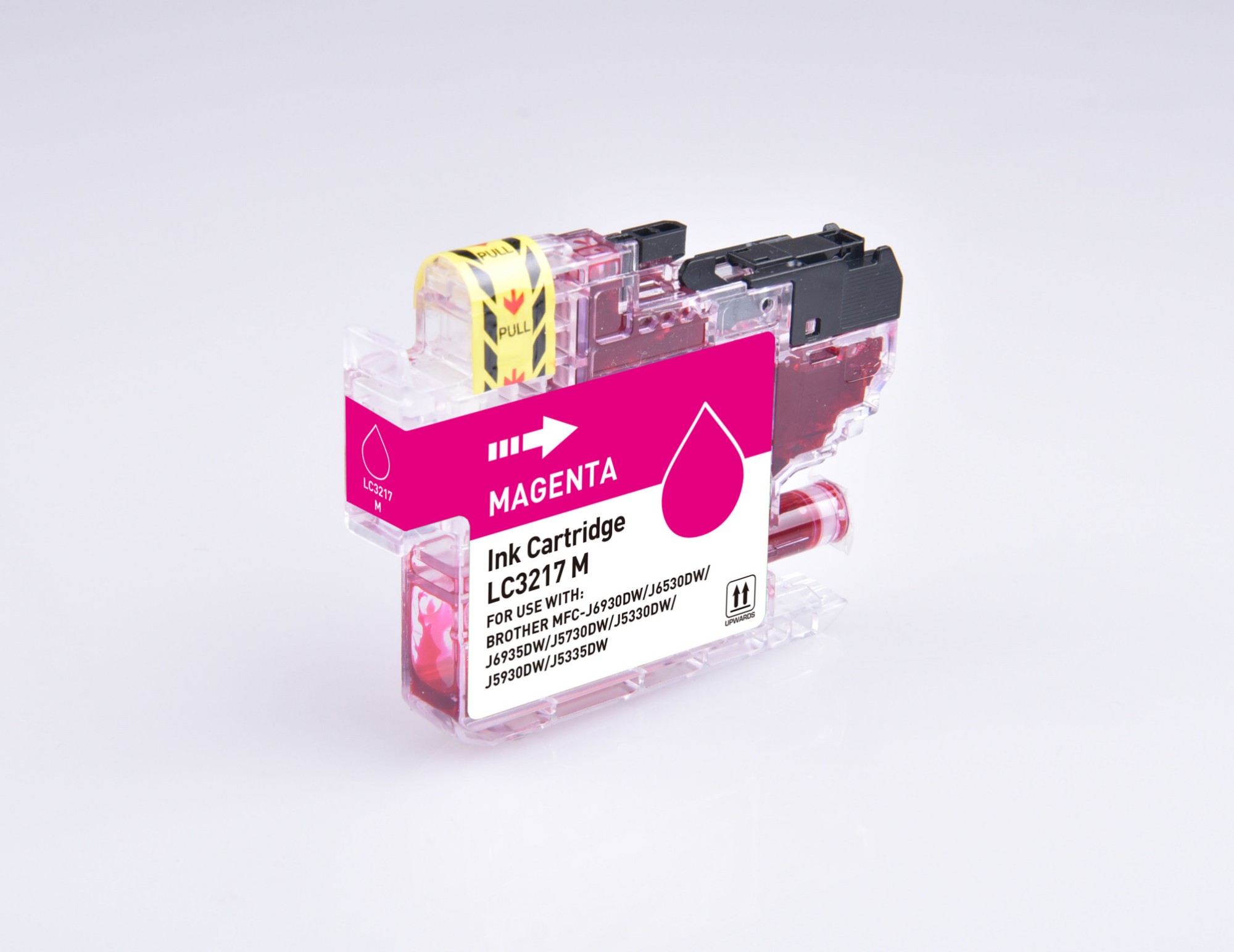 G+G Replacement for Comp Brother LC3217M Magenta Ink Ctg 9ml Ink 550 Pages