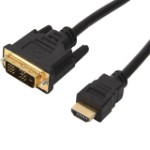 4XEM 4XHDMIDVI6FT video cable adapter 70.9" (1.8 m) HDMI Type A (Standard) DVI-D Black