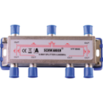 Schwaiger VTF8846 241 Kabelsplitter Roestvrijstaal