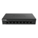 D-Link DGS-108GL Unmanaged Gigabit Ethernet (10/100/1000) Black