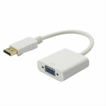 Axiom DPMVGAF-AX video cable adapter VGA (D-Sub) DisplayPort White