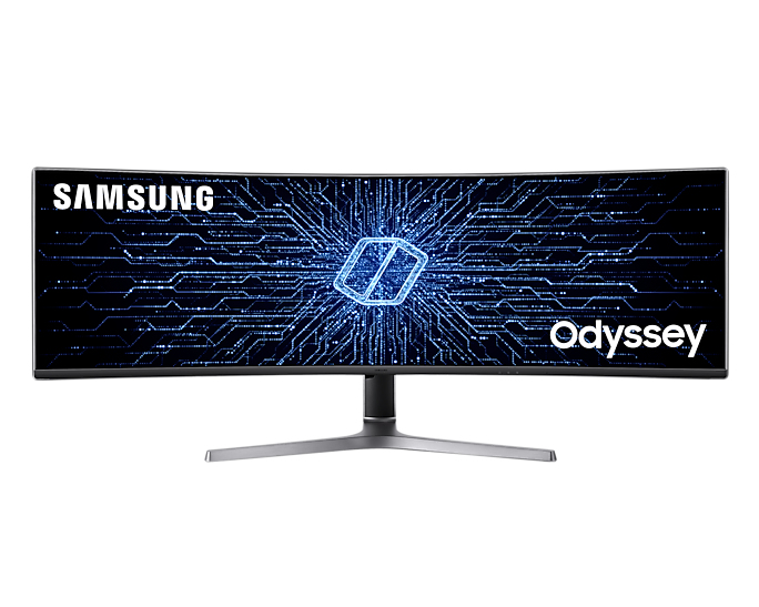 Samsung Odyssey RG90S platta pc-skärmar 124 cm (48.8") 5120 x 1440 pixlar 4K Ultra HD LCD Svart