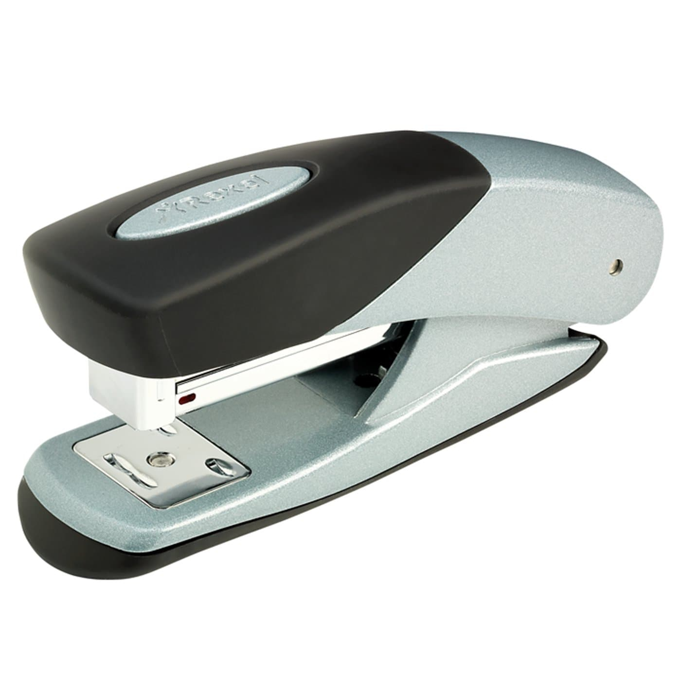 Image of Rexel Matador Half Strip Stapler Silver/Black