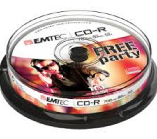 Emtec 52x, 10 pack CD-R 700 MB 10 pc(s)