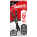 Sharpie 2096159 gel pen Retractable gel pen Black 12 pc(s)