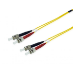 Equip ST/ST Fiber Optic Patch Cable, OS2, 3m