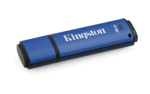 Kingston Technology DataTraveler Vault Privacy 3.0 4GB USB flash drive USB Type-A 3.2 Gen 1 (3.1 Gen 1) Blue