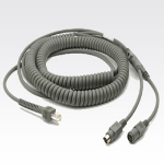 Zebra Keyboard Wedge Cable CBA-K08-C20PAR KVM cable Grey 6 m