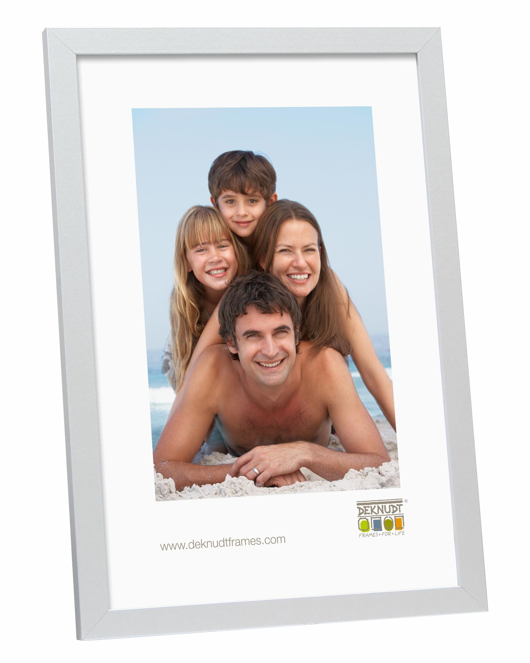 Image of Deknudt S44CD1 - Wood - Silver - Single picture frame - 15 x 20 cm...