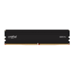 Crucial Crucial Pro 32GB (1x32GB) DDR5 UDIMM 6000MHz CL40 Black Heat Spreaders Overclocking Support Intel XMP AMD Ryzen Desktop PC Gaming Memory