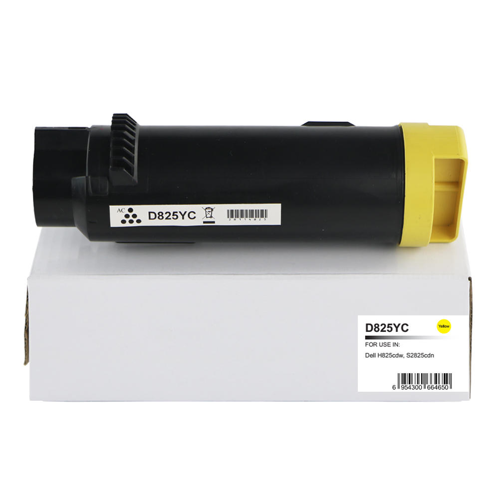 Image of CTS Wholesale Compatible Dell H825 Extra Hi Cap Yellow Toner 593-BBRW