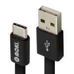 Moki ACC MTCCAKS USB cable 3 m USB 2.0 USB C USB A Black