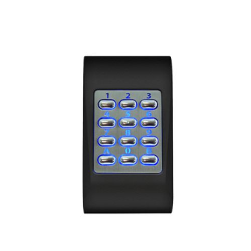 STANDALONE SURFACE KEYPAD AND  PROXIMITY READER FOR UPTO 99  USERS (BLACK) thumbnail