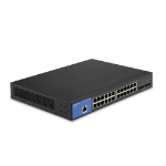 Linksys LGS328C-EU network switch Managed L3 Gigabit Ethernet (10/100/1000) Black, Blue