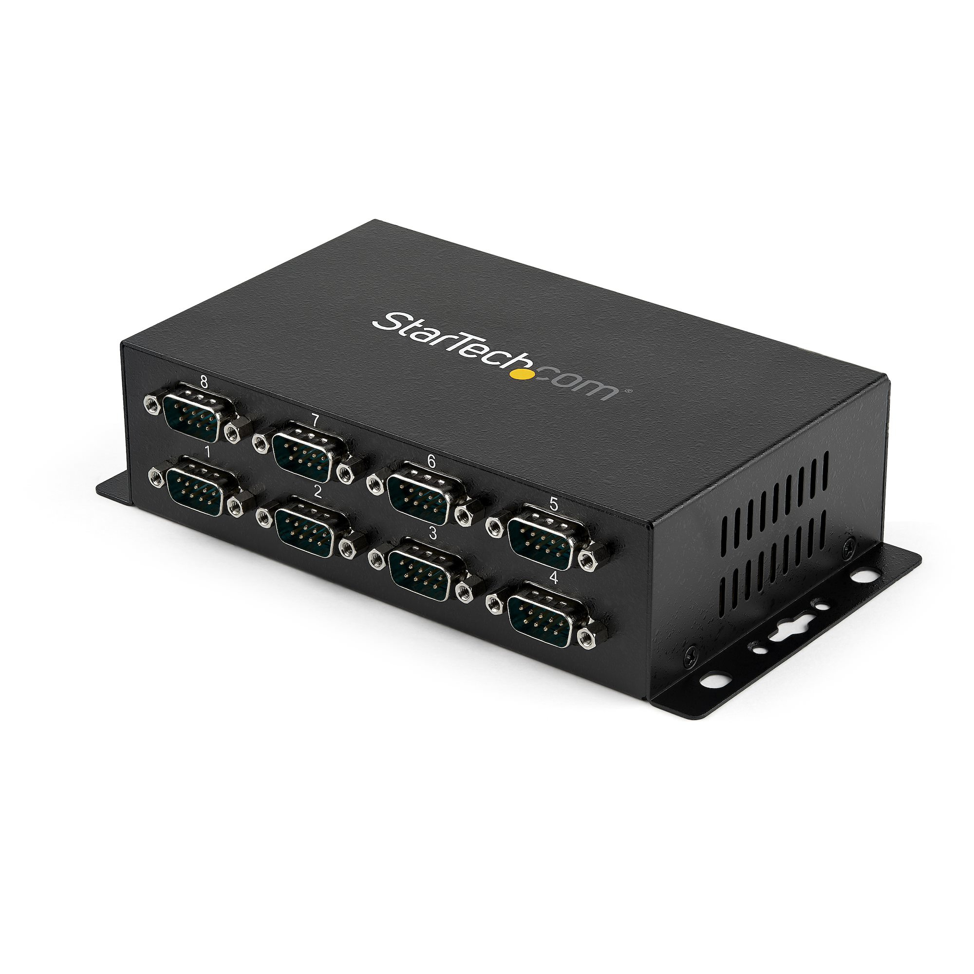 Image of StarTech.com 8 Port USB to DB9 RS232 Serial Adapter Hub –...