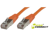 Microconnect SSTP CAT6 5M networking cable Orange S/FTP (S-STP)