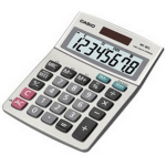 Casio MS-80S calculator Desktop Basic Silver