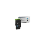 Lexmark 78C0U20 Toner-kit cyan ultra High-Capacity, 7K pages for Lexmark CS 622/CX 622